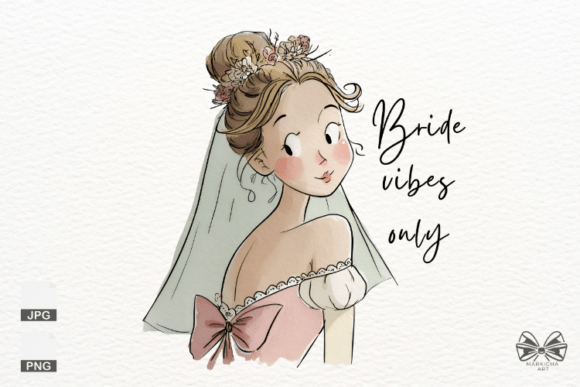 Funny Wedding Bride PNG Clipart: Elevate Your Creative Projects