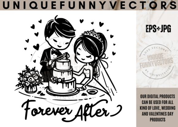 Love and Wedding Svg Vectors: Charming Design Assets