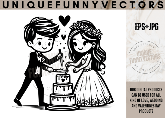Love and Wedding SVG Vectors: Charming Design Assets
