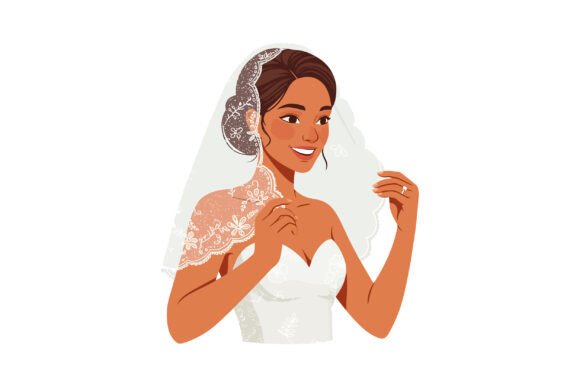 The Timeless Elegance of a Bride with Lace Veil