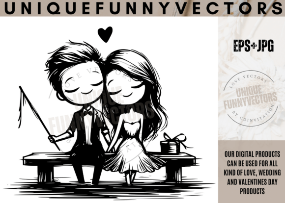 Wedding Couple SVG & Stick Vectors 349: A Designer's Guide to Love-Themed Assets